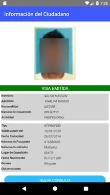 Visa Electrónica Ecuador android App screenshot 16